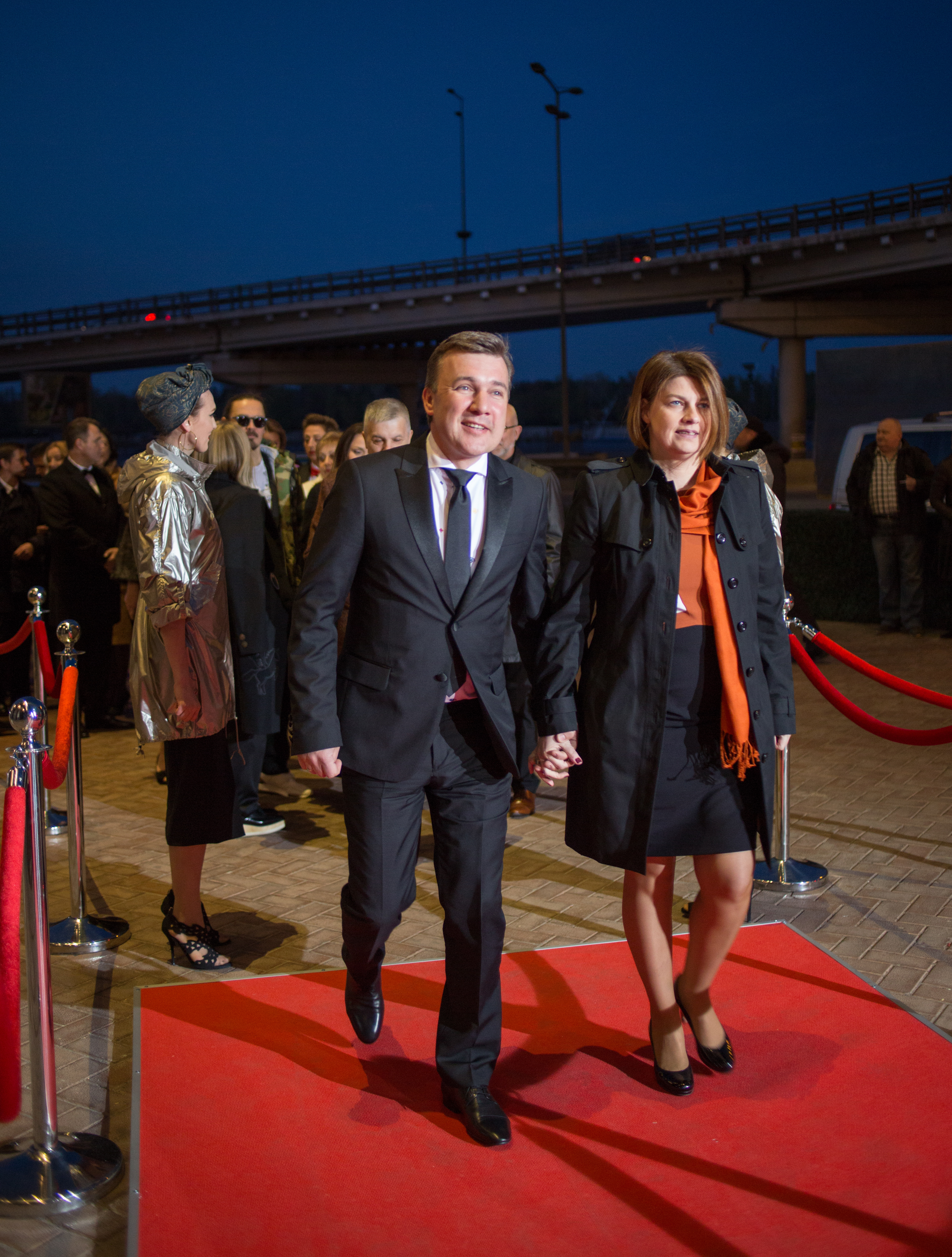 Червона доріжка Першої Національної кінопремії 