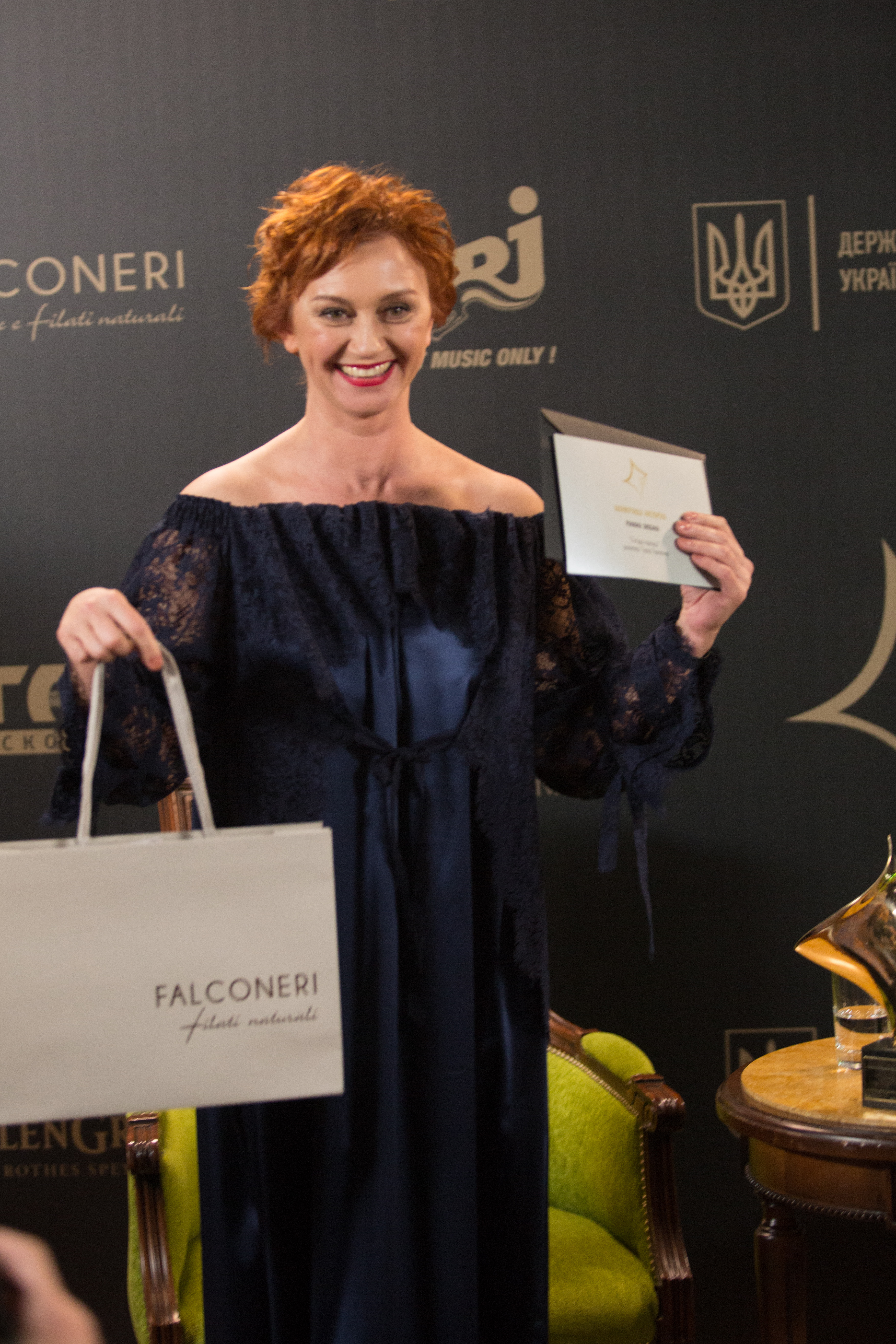 Урочиста церемонія вручення нагород Першої Національної кінопремії 